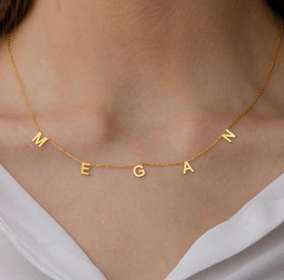 Letter Necklace by Minimalist Labs